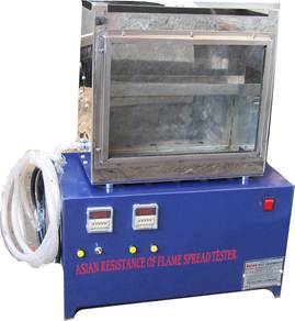 HORIZONTAL TYPE FLAMMABILITY TESTER